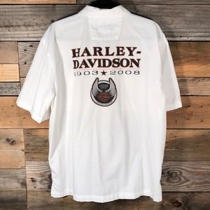 Genuine Harley Davidson button up shirt